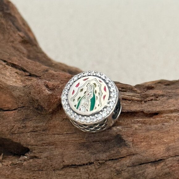 Pandora Jewelry - Pandora Virgin of GUADALUPE Mexican Doll Exclusive Bead S925 Silver Charm